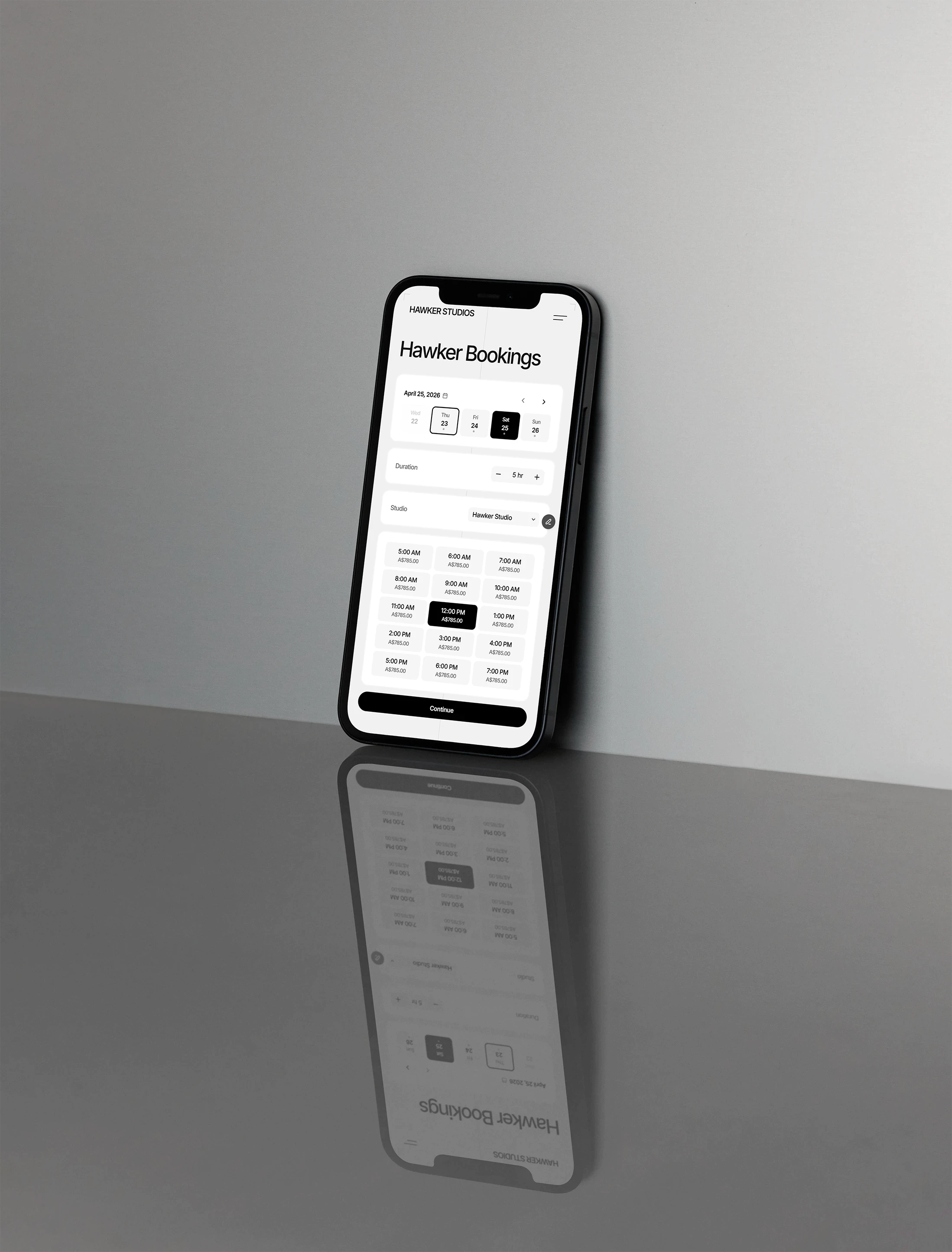 Hawker Studios project screenshot
